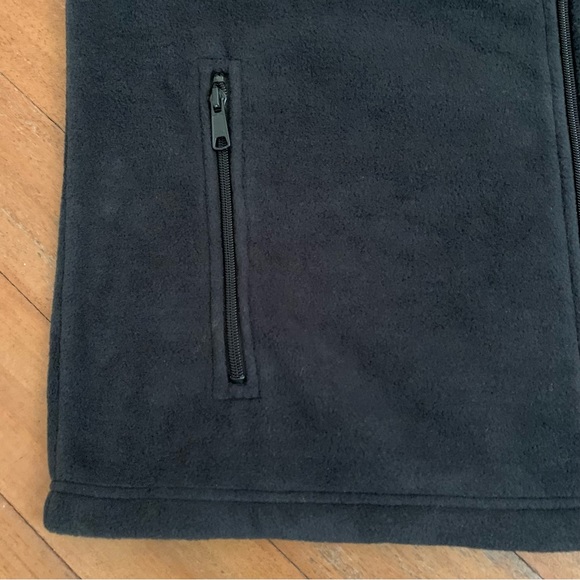 Columbia Full Zip Fleece Vest Black - Picture 6 of 10